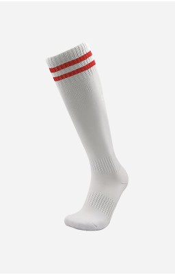 Personalize Football Soccer Match Socks II - White and Red