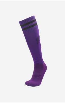 Personalize Football Soccer Match Socks II - Purple