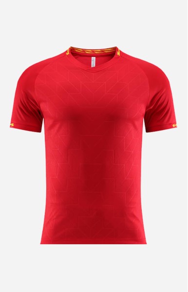 Personalize Men Soccer Jersey - XVII Red