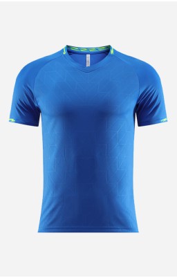 Personalize Men Soccer Jersey - XVII Blue