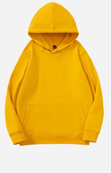 Personalize Men Casual Hoodie II - Yellow