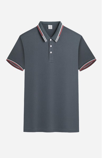 Personalize Men Polo - I Grey