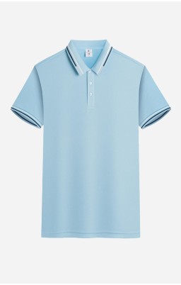 Personalize Men Polo - I Light Blue