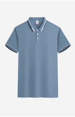 Personalize Men Polo - I Denim Blue