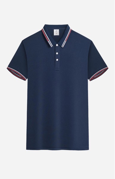 Personalize Men Polo - I Navy Blue