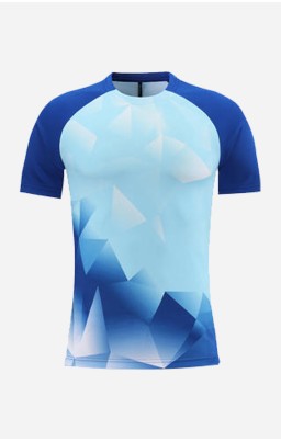Personalize Men Soccer Jersey - X Color Blue