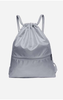 Personalize Drawstring Backpack - Grey