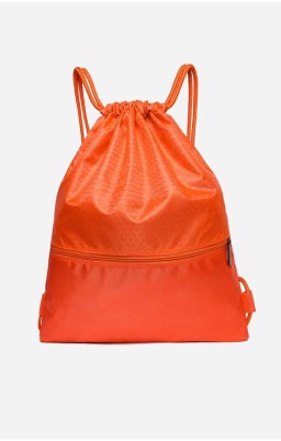 Personalize Drawstring Backpack - Orange