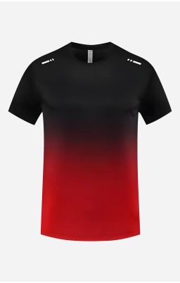 Personalize Men Soccer Jersey - XVIII Red and Black