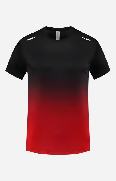 Personalize Men Soccer Jersey - XVIII Red and Black