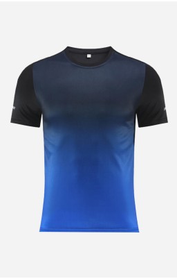 Personalize Men Soccer Jersey - XVIII Blue and Black