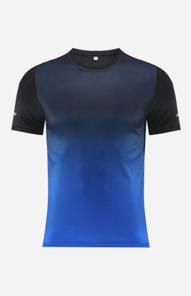Personalize Men Soccer Jersey - XVIII Blue and Black