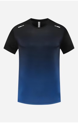 Personalize Men Soccer Jersey - XVIII Blue and Black