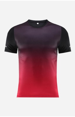 Personalize Men Soccer Jersey - XVIII Red and Black