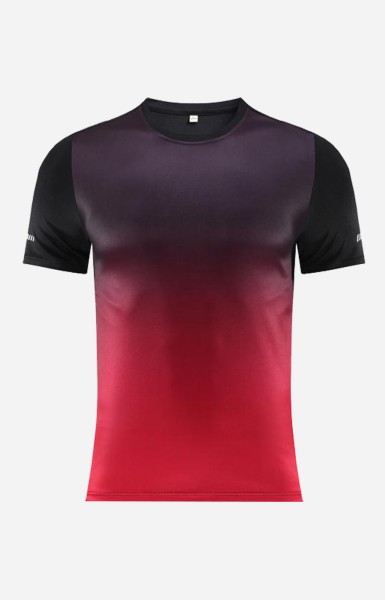 Personalize Men Soccer Jersey - XVIII Red and Black