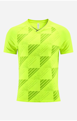 Personalize Men Soccer Jersey - XVII Fluorescent Green