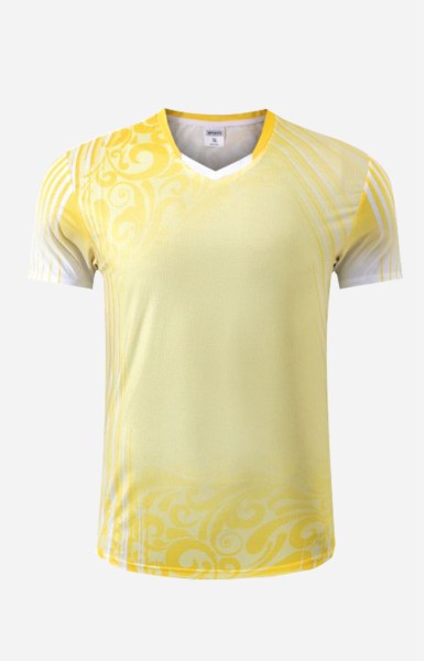 Personalize Men Soccer Jersey - XX Yellow